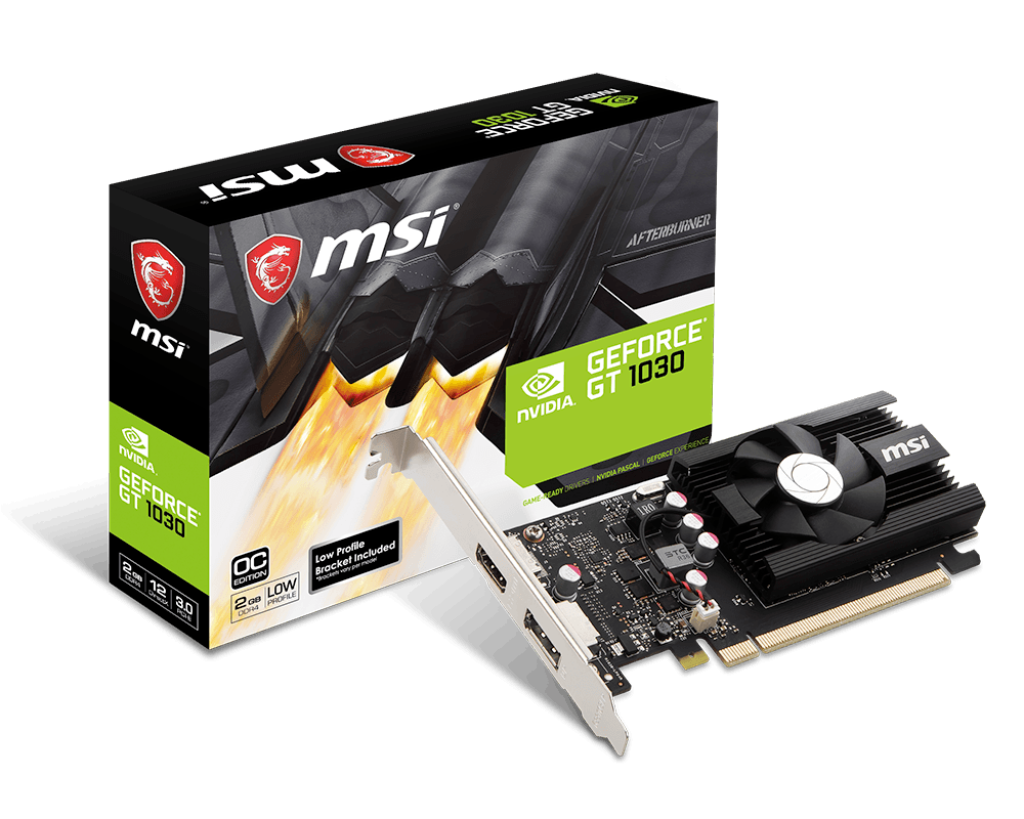 MSI GEFORCE GT 1030 2GD4 LP OC