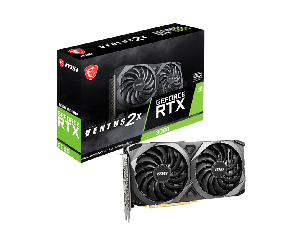 MSI GEFORCE RTX 3060 VENTUS 2X 12G OC