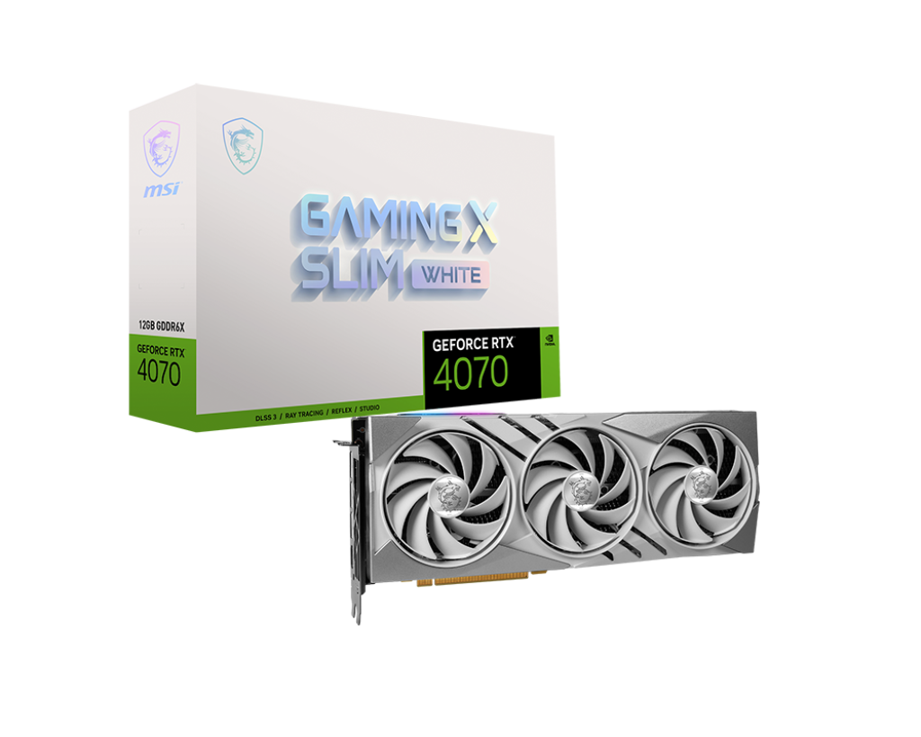 MSI GeForce RTX 4070 GAMING X SLIM 12G