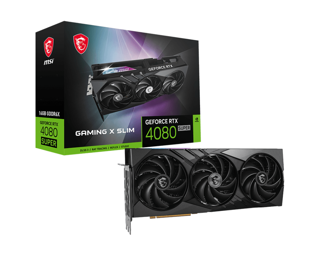 MSI GeForce RTX 4080 SUPER 16G GAMING X SLIM
