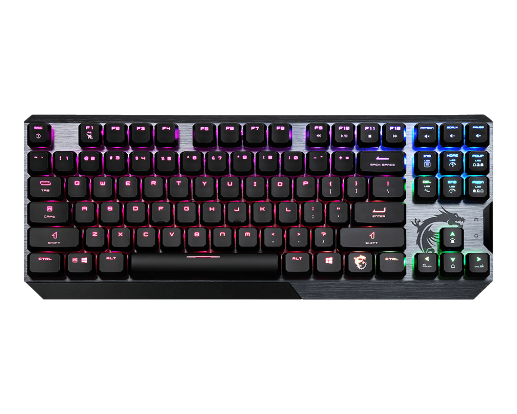 MSI KEYBOARD VIGOR GK50 LOW PROFILE TKL AR