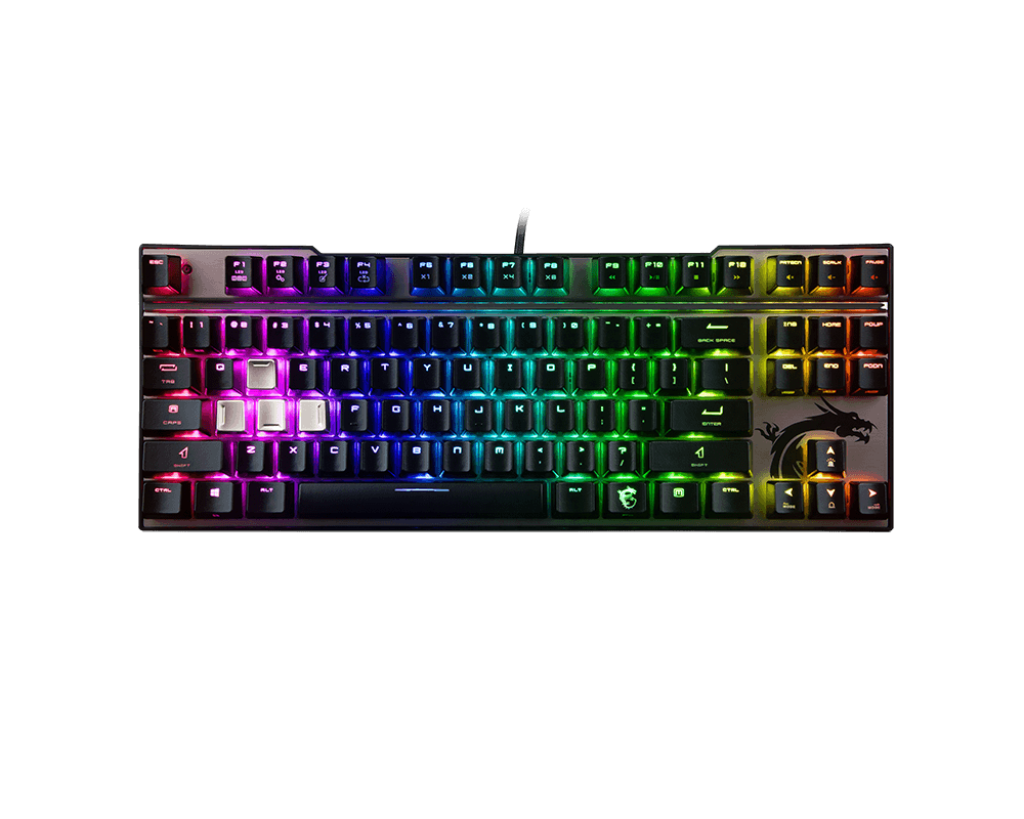 MSI VIGOR GK70-CR-US MECHANINCAL 87KEYS USB CHERRY RED SWITCH