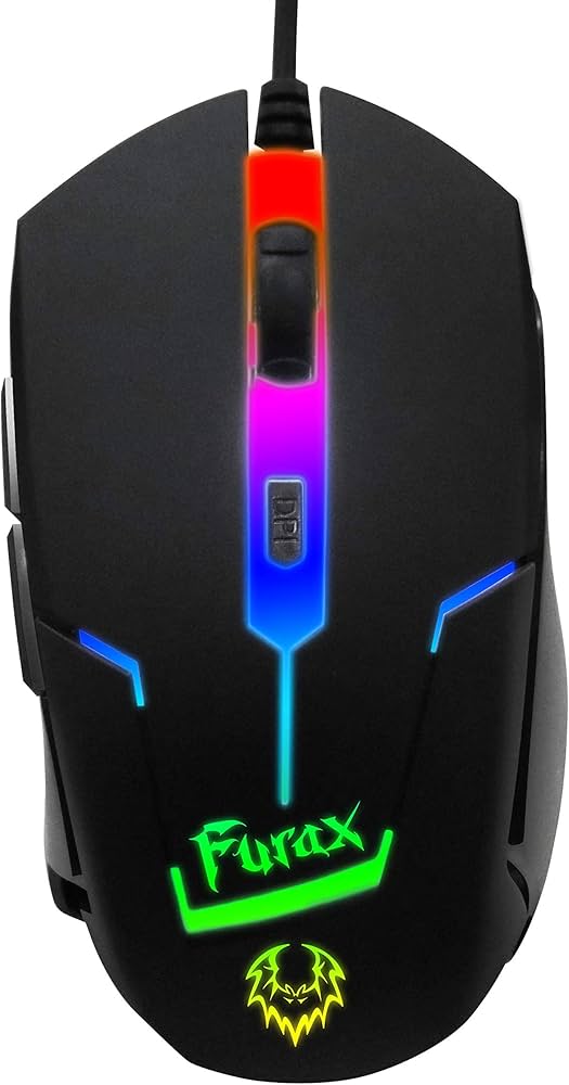 PROLINK FURAX GAMING OPTICAL MOUSE +7 COLOR LED