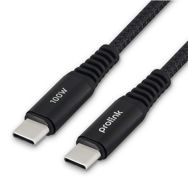 PROLINK GCC100 FAST CHARGE CABLE 100W USB-C TO C