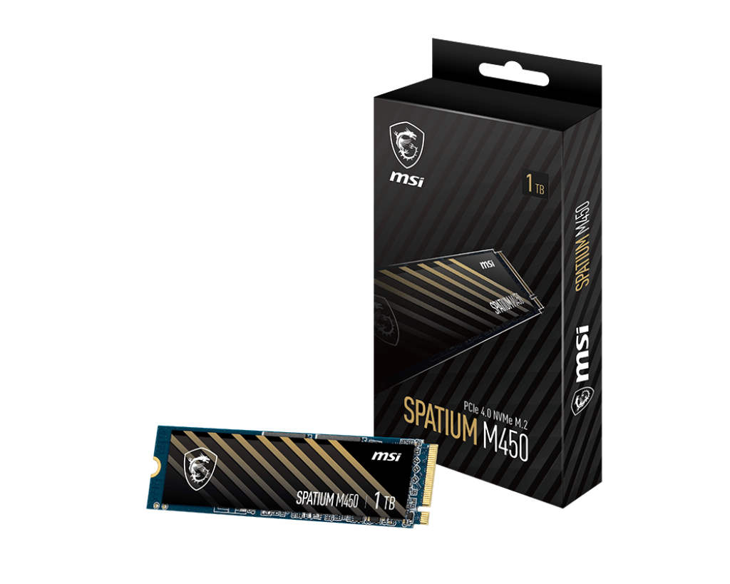 SPATIUM M450 PCIe 4.0 NVMe M.2 500GB1TB2TB
