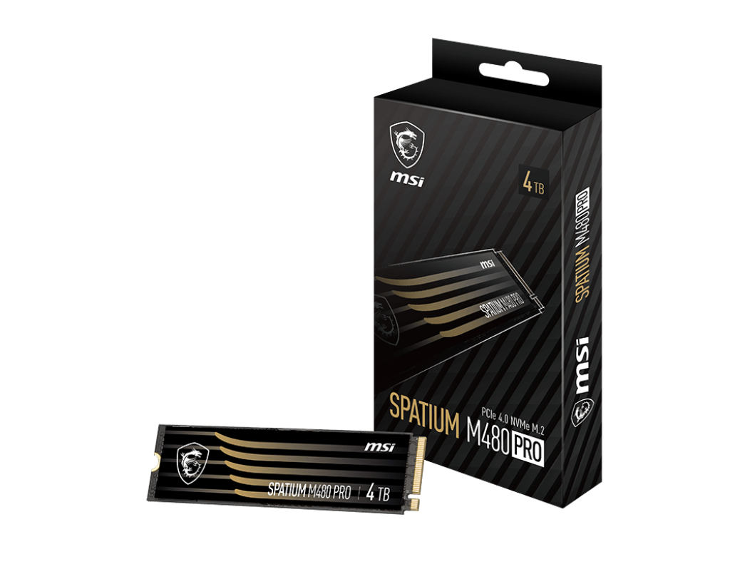 SPATIUM M480 Pro PCIe 4.0 NVMe M.2 1TB 2TB 4TB