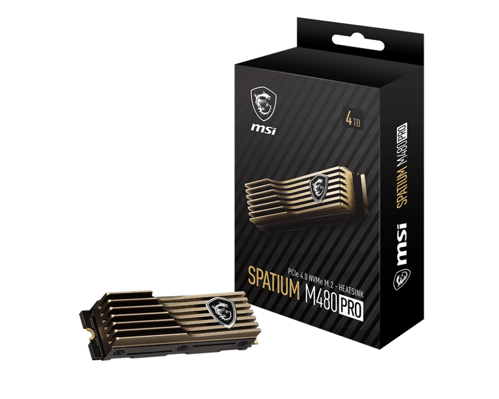 SPATIUM M480 Pro PCIe 4.0 NVMe M.2 1TB 2TB HS