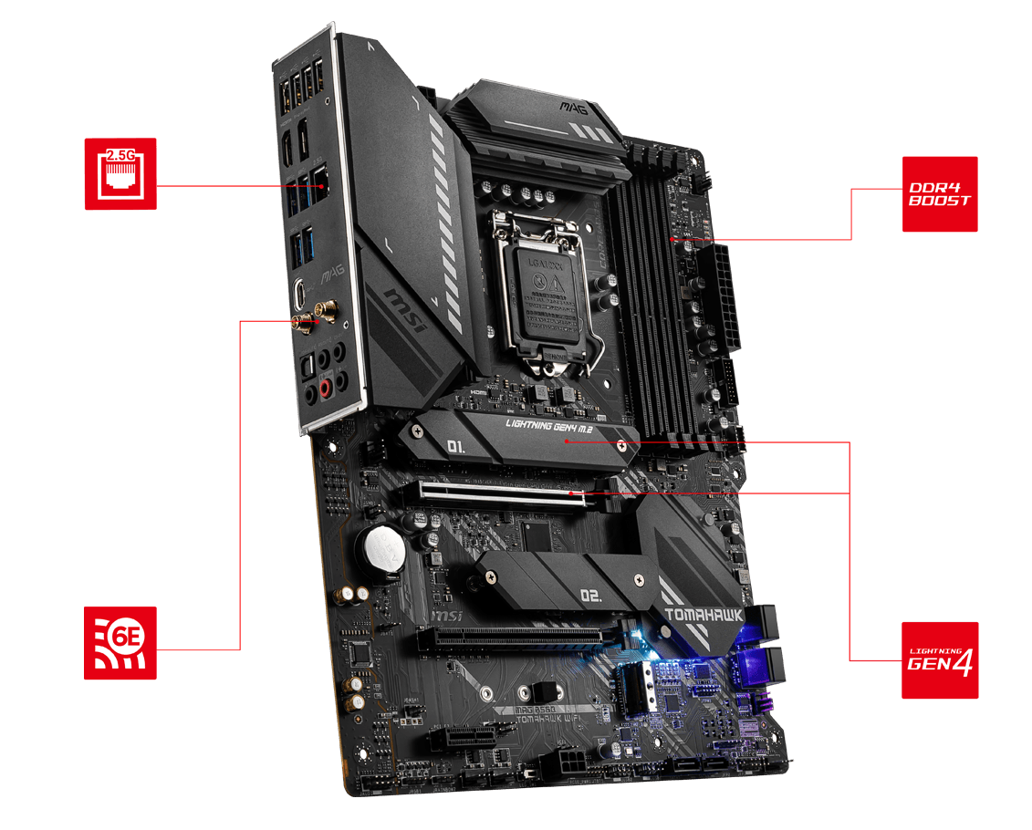 MSI MAG B560 TOMAHAWK