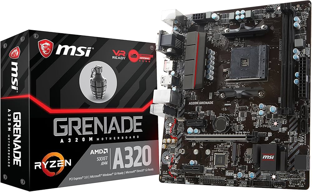 MSI MOTHERBOARD A320M GRENADE