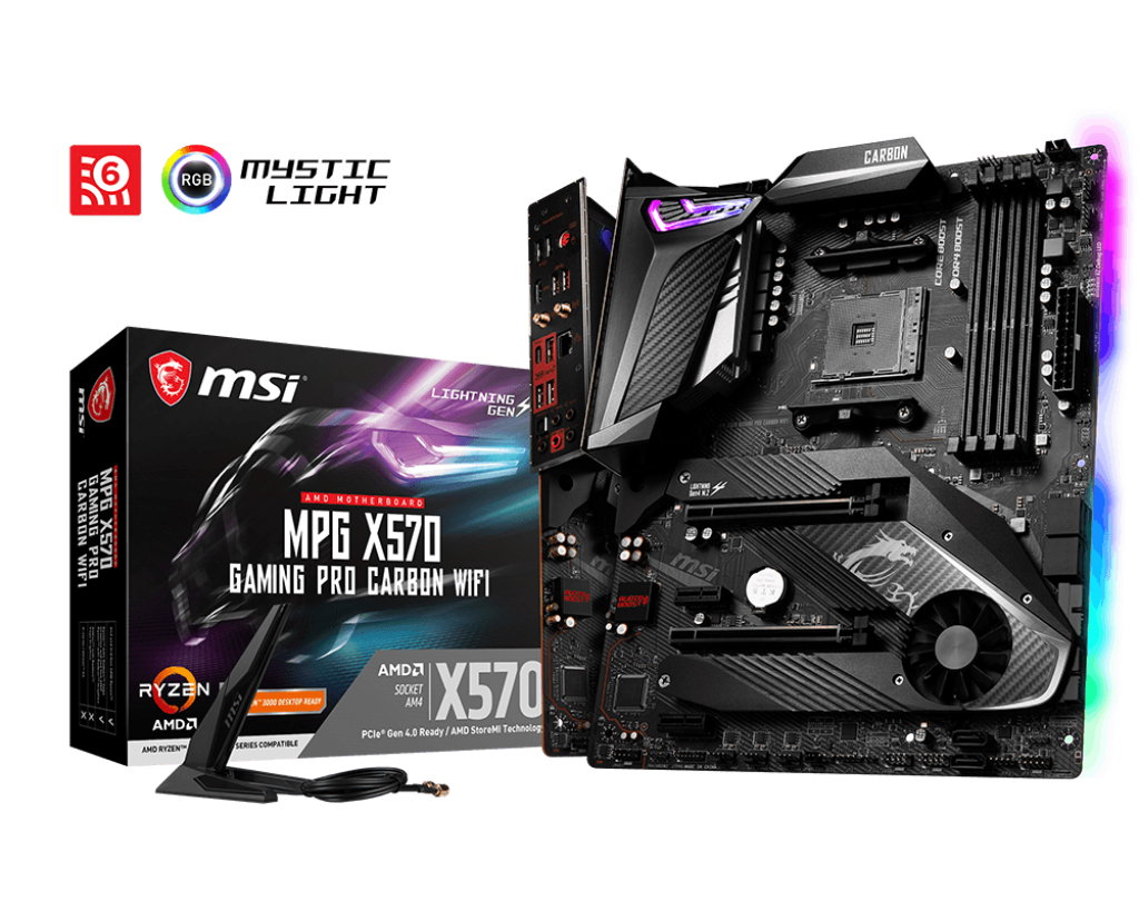 MSI MPG X570 GAMING PRO CARBON WIFI