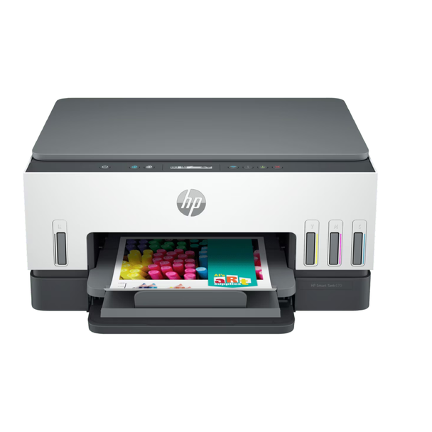 HP Smart Tank 670 All-in-One Printer - High-Capacity Ink Tank System | 6UU48A